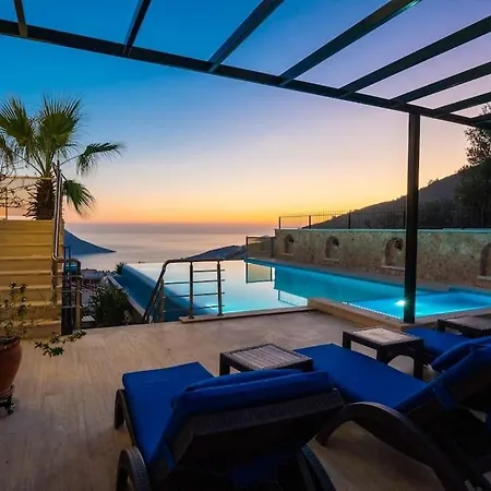 Fantastic Kalkan With Heated Infinity Pool & Amazing Sea Views Kaş