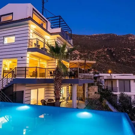 Fantastic Kalkan With Heated Infinity Pool & Amazing Sea Views Villa *